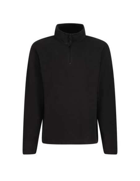 MICRO ZIP NECK FLEECE