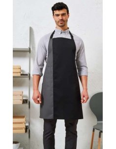 'COLOURS COLLECTION’ CONTRAST BIB APRON