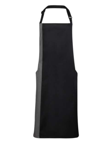 'COLOURS COLLECTION’ CONTRAST BIB APRON