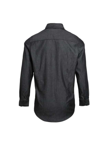 MEN’S JEANS STITCH DENIM SHIRT