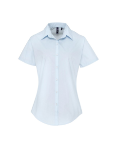 WOMEN'S POPLIN SUPREME SHORT SLEEVE SHIRT