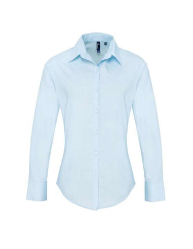 WOMEN'S POPLIN SUPREME LONG SLEEVE SHIRT