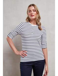WOMEN'S LONG JOHN ROLL SLEEVE TEE
