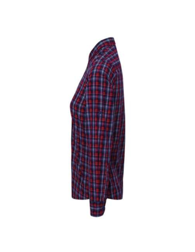 'SIDEHILL' CHECK - WOMEN'S LONG SLEEVE COTTON SHIRT