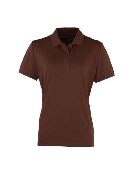 LADIES’ COOLCHECKER® PIQUE POLO