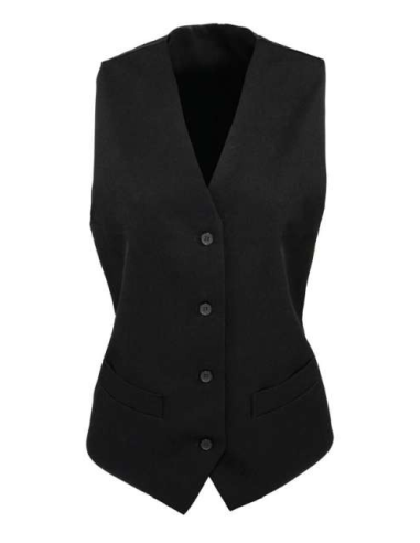 WOMEN'S LINED POLYESTER WAISTCOAT