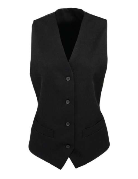 WOMEN'S LINED POLYESTER WAISTCOAT