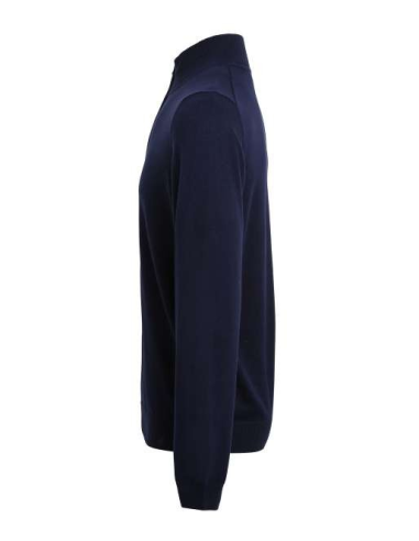 MEN'S QUARTER-ZIP KNITTED SWEATER