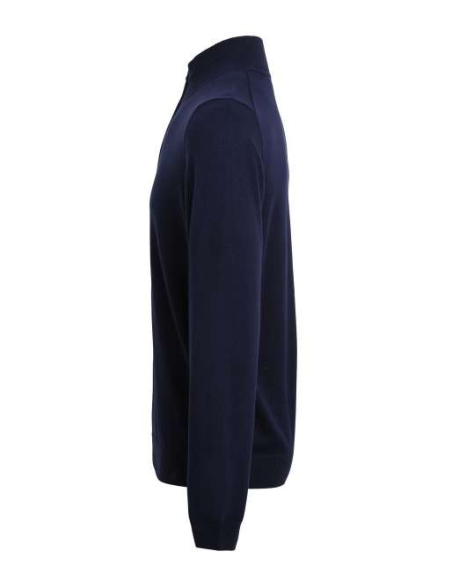 MEN'S QUARTER-ZIP KNITTED SWEATER