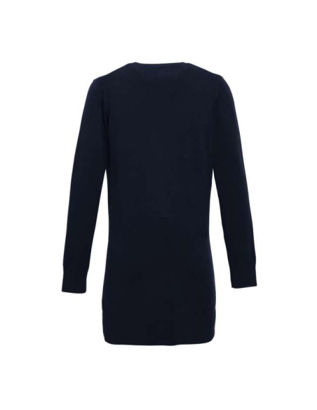 WOMEN'S LONG LENGTH KNITTED CARDIGAN