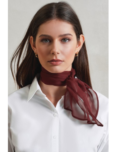 'COLOURS COLLECTION' PLAIN CHIFFON SCARF