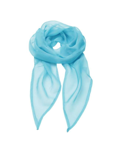'COLOURS COLLECTION' PLAIN CHIFFON SCARF