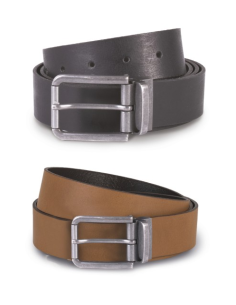 RAW EDGE LEATHER BELT - 35MM