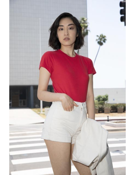 WOMEN'S FINE JERSEY SHORT SLEEVE T-SHIRT