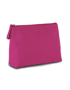TOILETRY BAG IN COTTON CANVAS