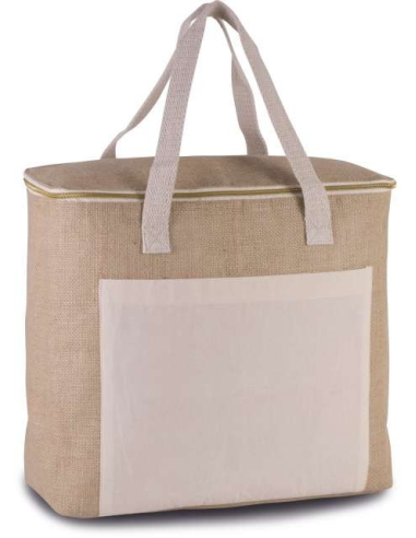 JUTE COOL BAG - LARGE SIZE
