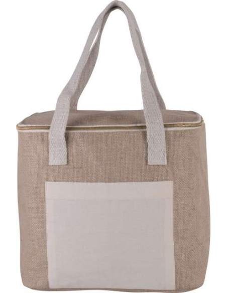 JUTE COOL BAG - MEDIUM SIZE