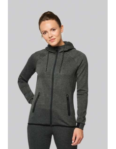 LADIES’ HOODED SWEATSHIRT