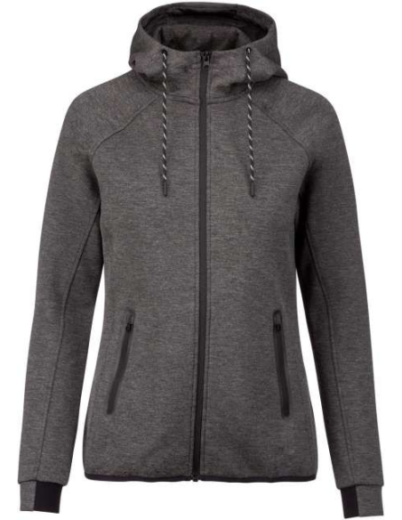 LADIES’ HOODED SWEATSHIRT
