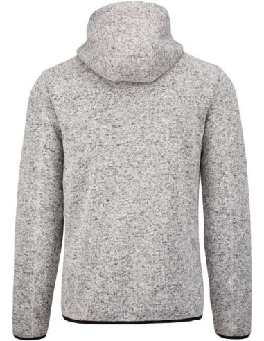 MEN'S HEATHER HOODED JACKET