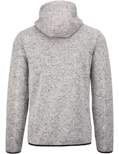 MEN'S HEATHER HOODED JACKET