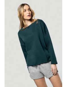 LADIES' OVERSIZED SWEATSHIRT