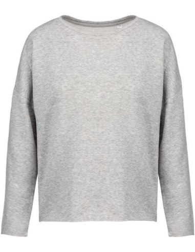 LADIES' OVERSIZED SWEATSHIRT