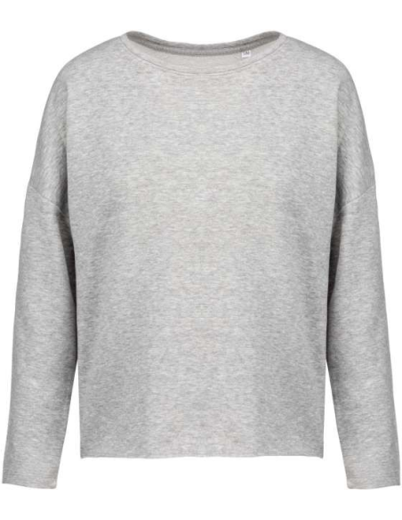 LADIES' OVERSIZED SWEATSHIRT