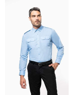 MEN'S LONG-SLEEVED PILOT SHIRT