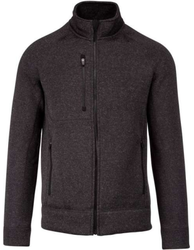 MEN'S FULL ZIP HEATHER JACKET
