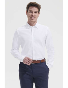 SOL'S BRODY MEN - HERRINGBONE SHIRT