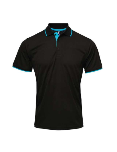 MEN’ S CONTRAST COOLCHECKER® POLO