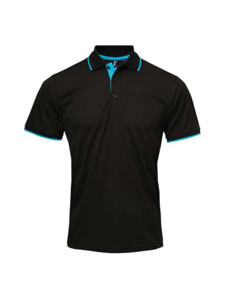 MEN’ S CONTRAST COOLCHECKER® POLO
