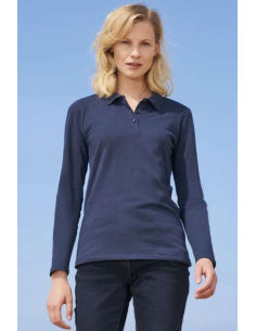 SOL'S PERFECT LSL WOMEN - LONG-SLEEVE PIQUÉ POLO SHIRT