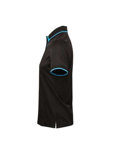 LADIES’ CONTRAST COOLCHECKER® POLO