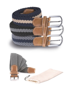 BRAIDED ELASTICATED BELT