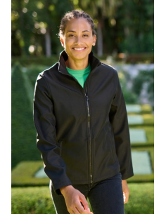 ABLAZE WOMEN'S PRINTABLE SOFTSHELL