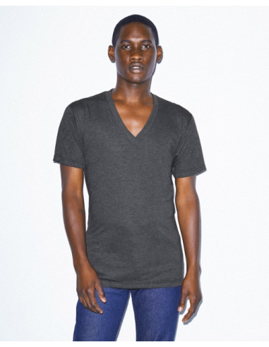 UNISEX TRI-BLEND SHORT SLEEVE V-NECK T-SHIRT