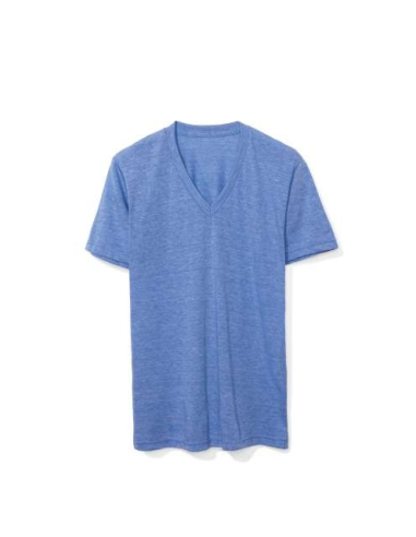 UNISEX TRI-BLEND SHORT SLEEVE V-NECK T-SHIRT