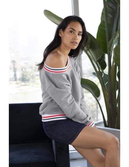 WOMEN'S HEAVY TERRY SPORT SWEATSHIRT