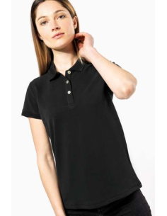 LADIES' SUPIMA® SHORT SLEEVE POLO SHIRT