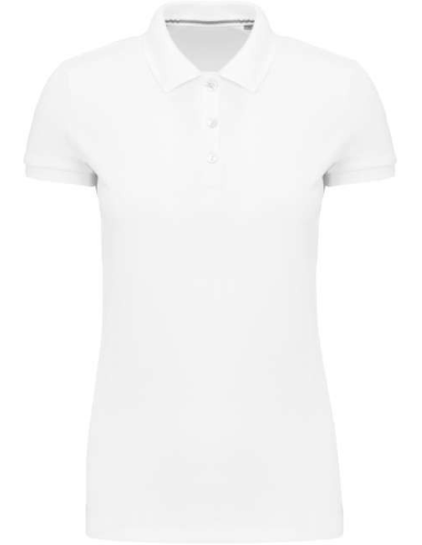 LADIES' SUPIMA® SHORT SLEEVE POLO SHIRT