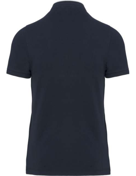 MEN'S SHORT SLEEVE POLO SHIRT WITH MANDARIN COLLAR