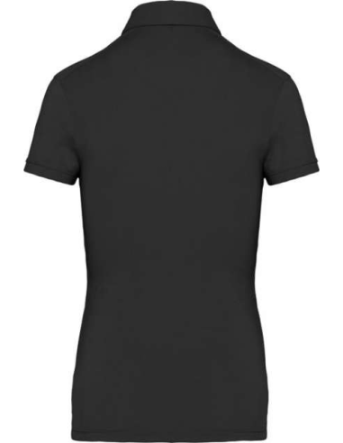 LADIES' SHORT SLEEVED JERSEY POLO SHIRT