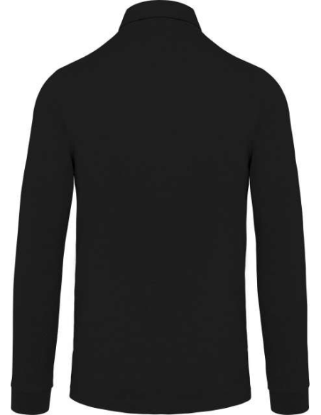 MEN'S LONG SLEEVED JERSEY POLO SHIRT