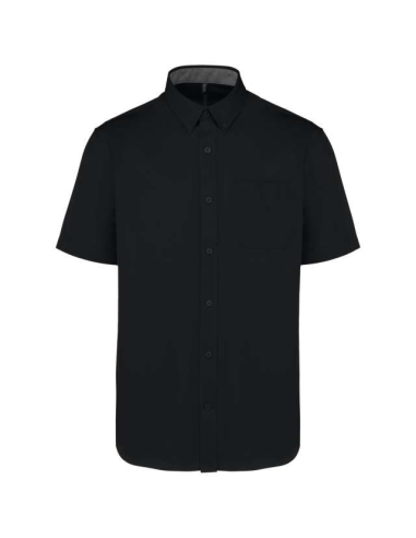 MEN'S ARIANA III SHORT-SLEEVE COTTON SHIRT