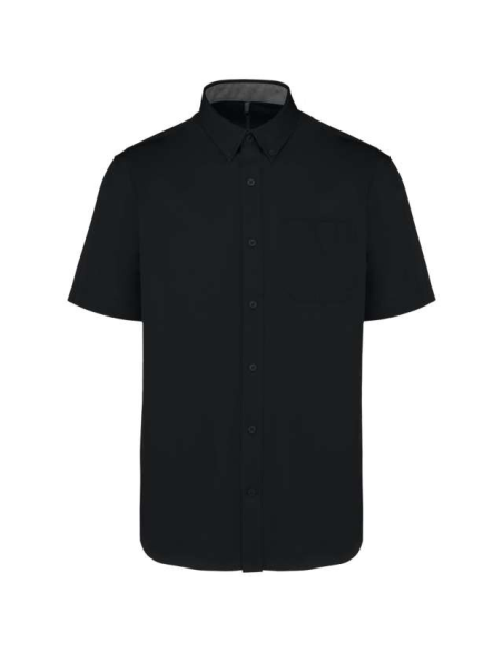 MEN'S ARIANA III SHORT-SLEEVE COTTON SHIRT