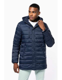 MEN'S LIGHTWEIGHT HOODED PADDED PARKA