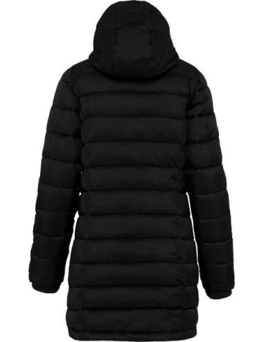 LADIES' LIGHTWEIGHT HOODED PADDED PARKA