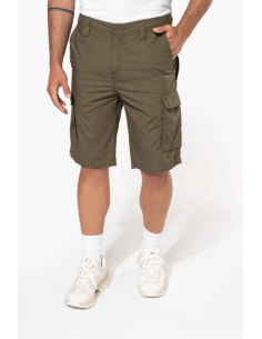 MEN'S LIGHTWEIGHT MULTIPOCKET BERMUDA SHORTS